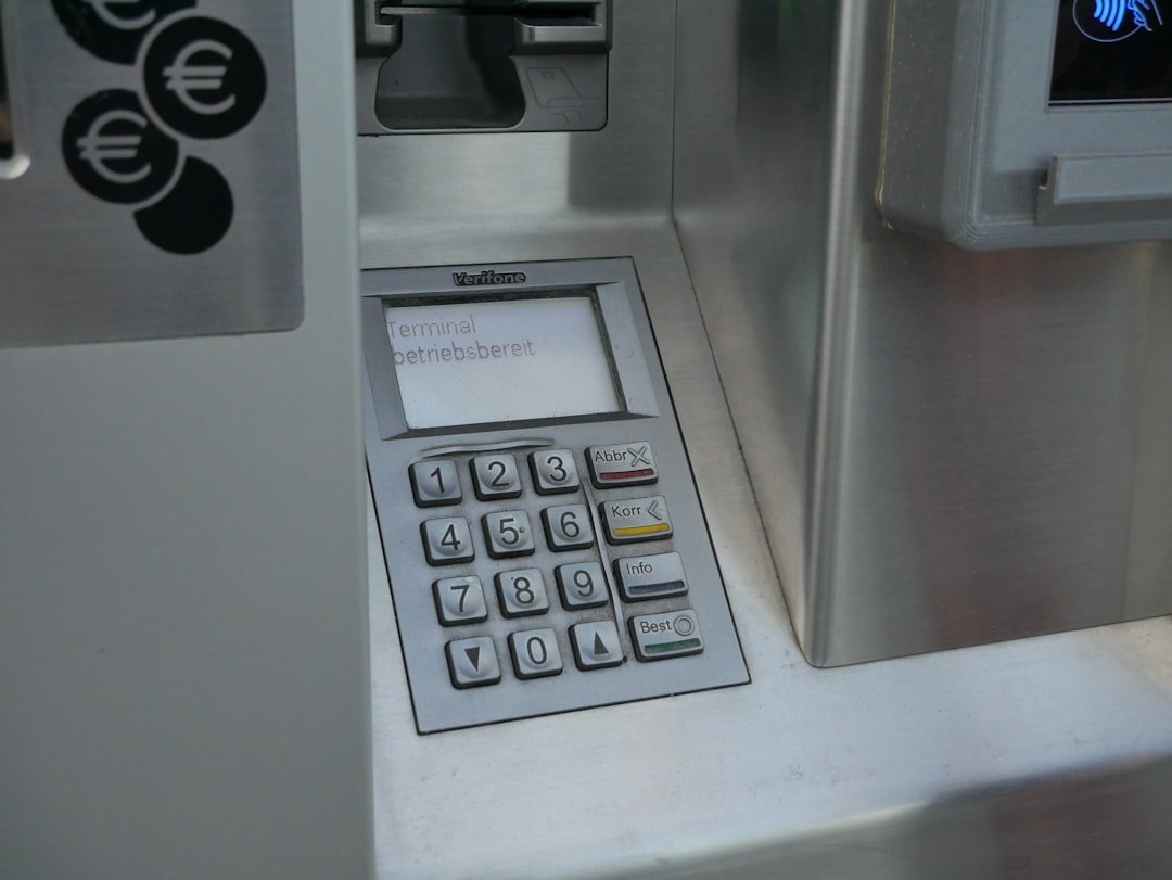 a machine that has a lot of buttons on it