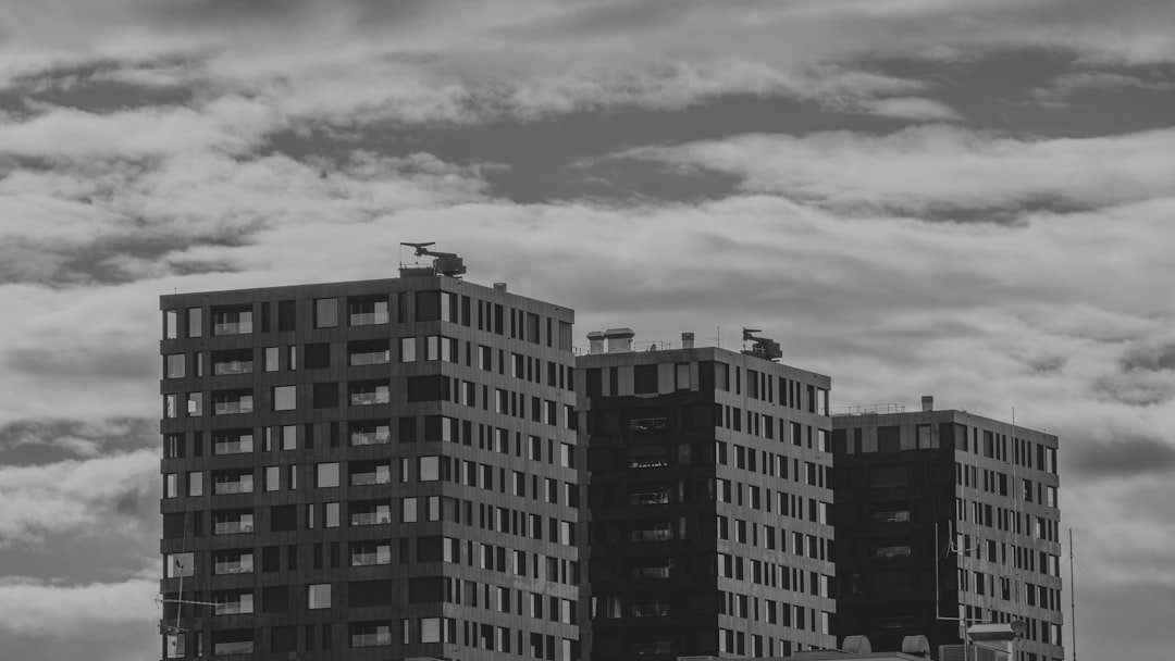 a group of buildings