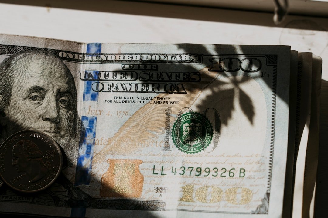 a close up of a one dollar bill